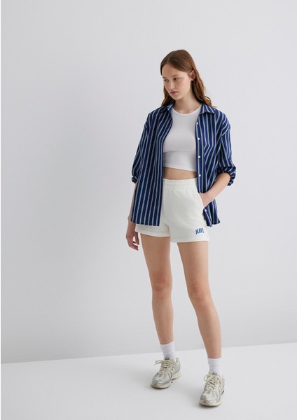 Beyaz Şort 1410155-70000