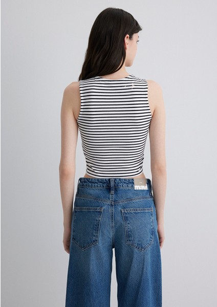 Çizgili Halter Atlet 1613118-85407