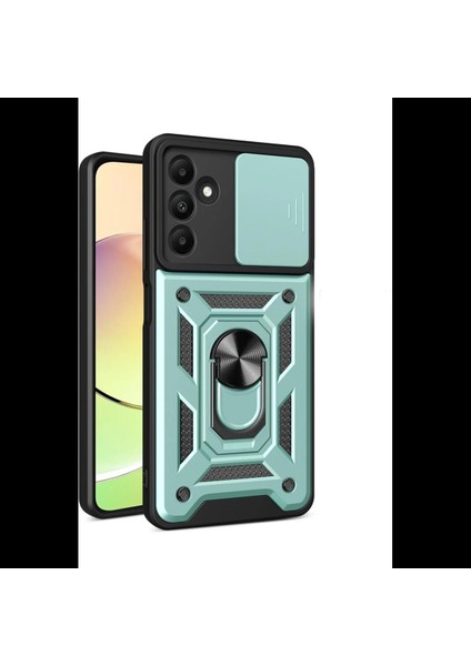 Samsung Galaxy M15 Kılıf Pars Lens Yüzüklü Silikon