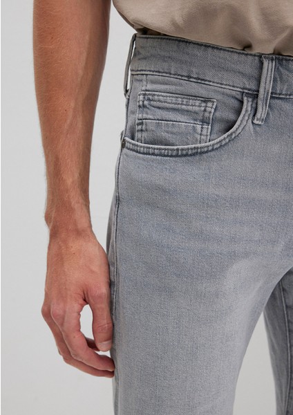 Brian 90LAR Açık Gri Jean Şort 0418489820