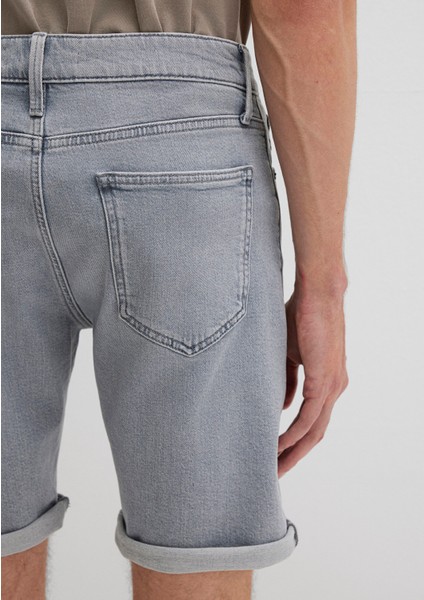 Brian 90LAR Açık Gri Jean Şort 0418489820