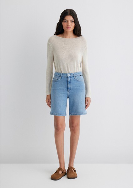 Eliana Everyday Açık Mavi Jean Şort 1411221-89750
