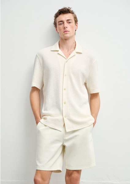 Dayton Ekru Jean Şort 0410093-90390