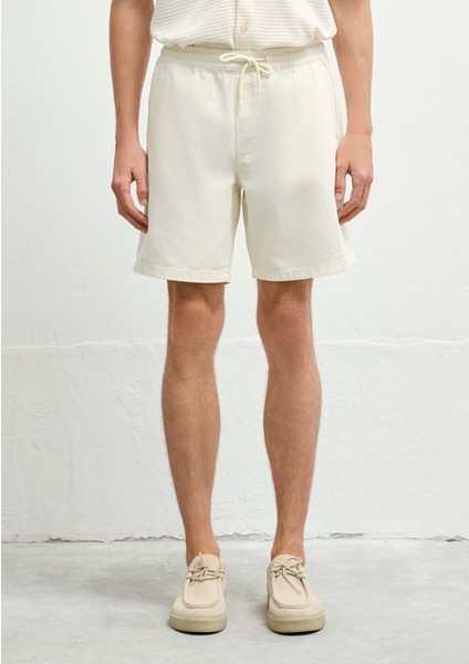 Dayton Ekru Jean Şort 0410093-90390
