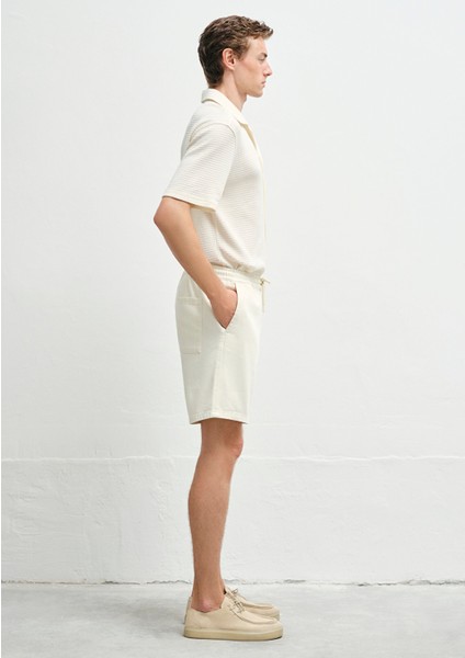 Dayton Ekru Jean Şort 0410093-90390