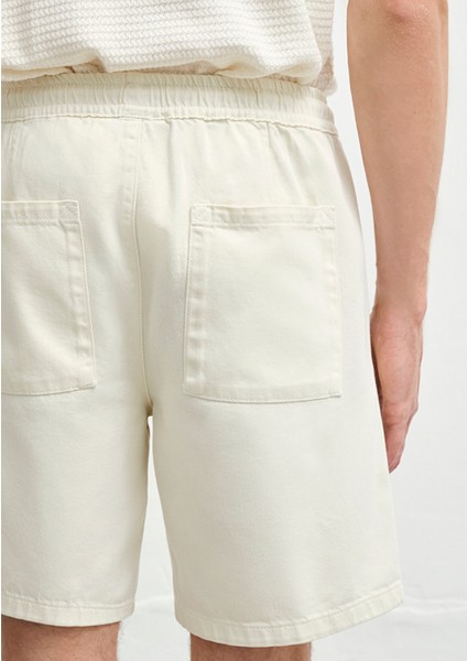 Dayton Ekru Jean Şort 0410093-90390