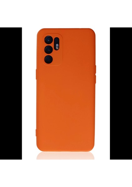 Oppo Reno 6 Kılıf Nano Içi Kadife Silikon