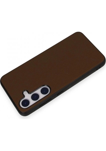 Samsung Galaxy S24 Kılıf Taft Kapak - Kahverengi fiyatları