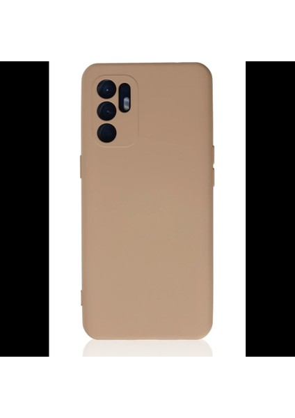 Oppo Reno 6 Kılıf Nano Içi Kadife Silikon