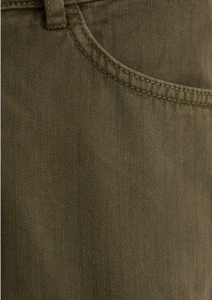 Haki Kargo Şort 0410287-80769