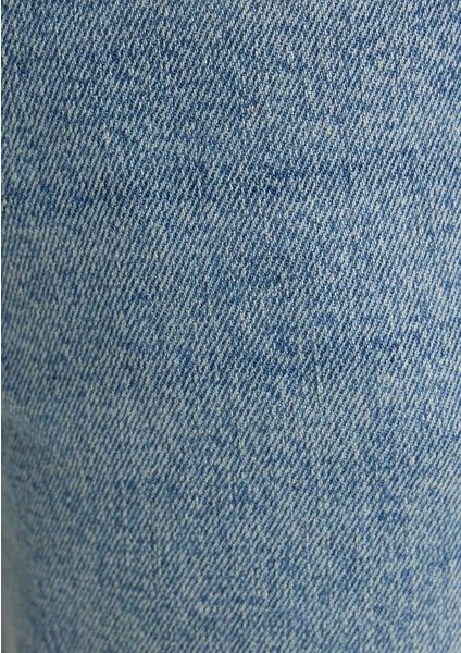 Tim Street Gölgeli Indigo Mavisi Jean Şort 0428489645