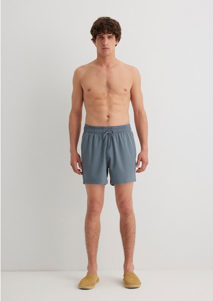 Gri Kısa Deniz Şortu 0910241-81546