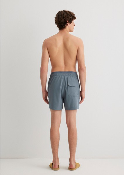 Gri Kısa Deniz Şortu 0910241-81546