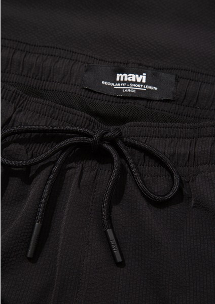 Siyah Kısa Deniz Şortu 0911904-900