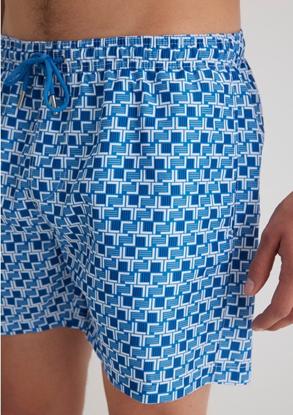 Mavi Kısa Deniz Şortu 0911902-24367