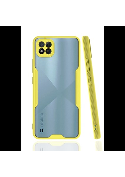 Realme C11 2021 Kılıf Platin Silikon