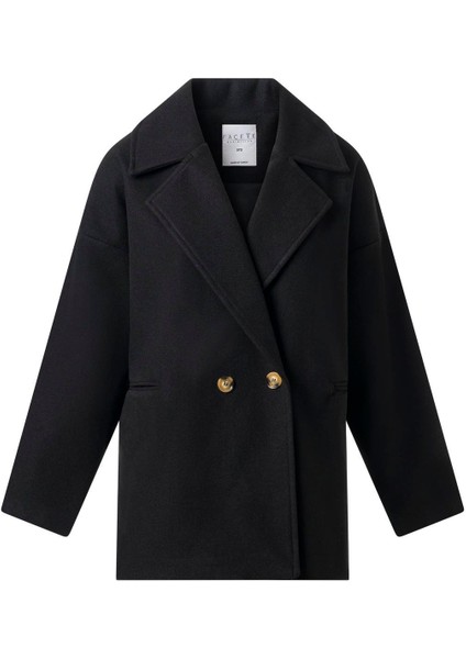 Kadın 2021359932 Mevsimlik Kısa Kaşe Kaban