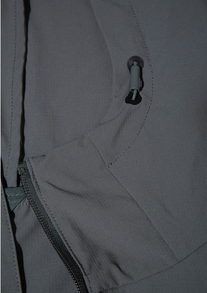 Kapüşonlu Yeşil Spor Ceket 0110655-71598