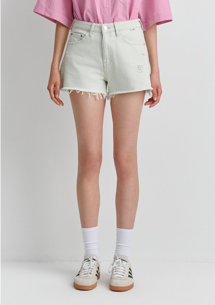 Rosie 90LAR Buz Mavi Jean Şort 1447489738