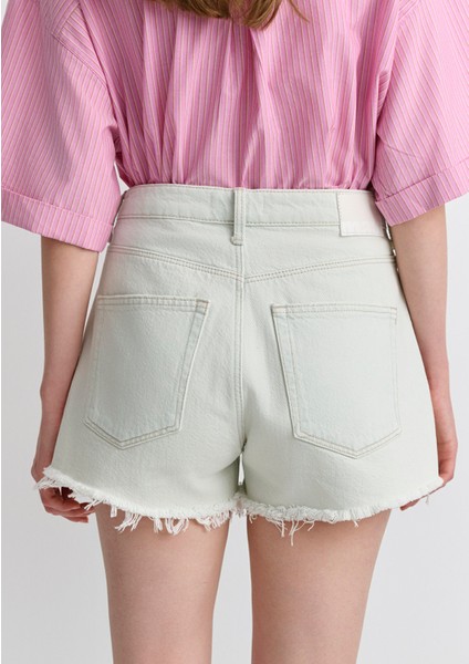 Rosie 90LAR Buz Mavi Jean Şort 1447489738