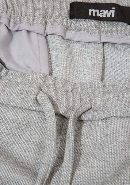 Gri Örme Pantolon 0010460-80018