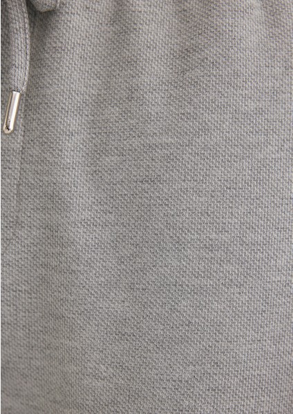 Gri Örme Pantolon 0010460-80018