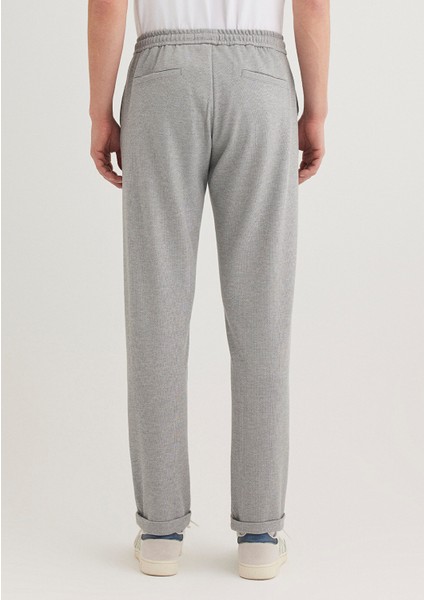 Gri Örme Pantolon 0010460-80018