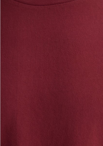 Baskılı Bordo Tişört 0612629-70423