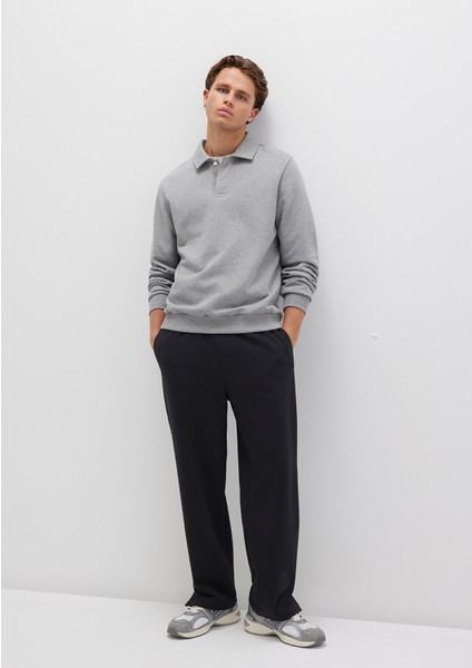 Siyah Basic Eşofman Altı 0010462-900