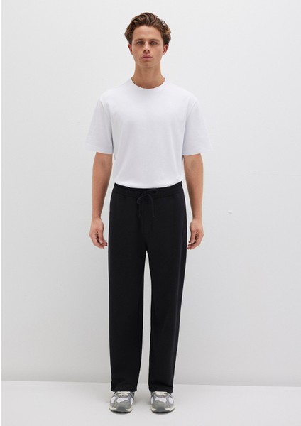 Siyah Basic Eşofman Altı 0010462-900