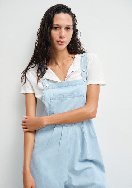 Belicia Akdeniz Açık Mavi Jean Tulum 1010981-90475