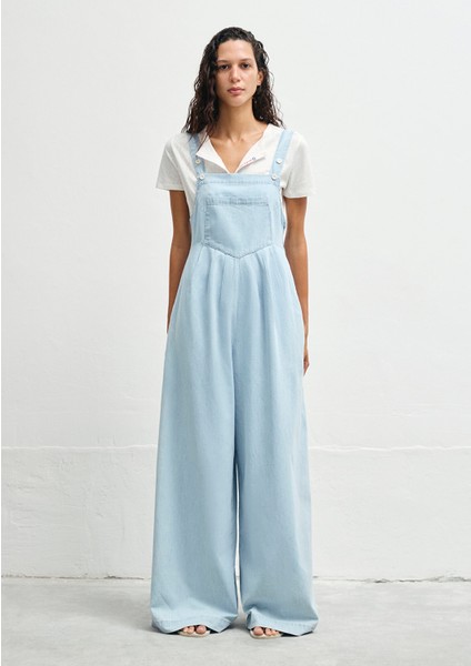 Belicia Akdeniz Açık Mavi Jean Tulum 1010981-90475