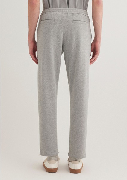 Gri Örme Pantolon 0010465-80018