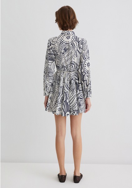 Lacivert Elbise 1310715-88029