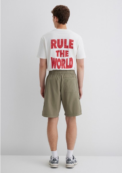 Yeşil Kargo Şort 0410269-86961