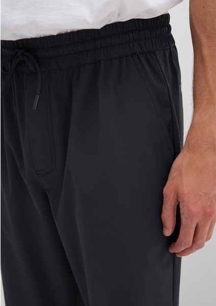 Siyah Spandex Spor Pantolon 0010464-71379