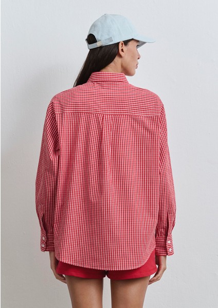 Pötikareli Kırmızı Gömlek 1211227-90843