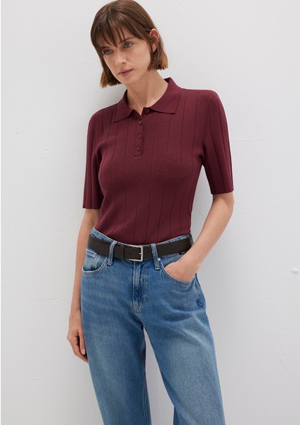Bordo Triko Polo 1710682-70415