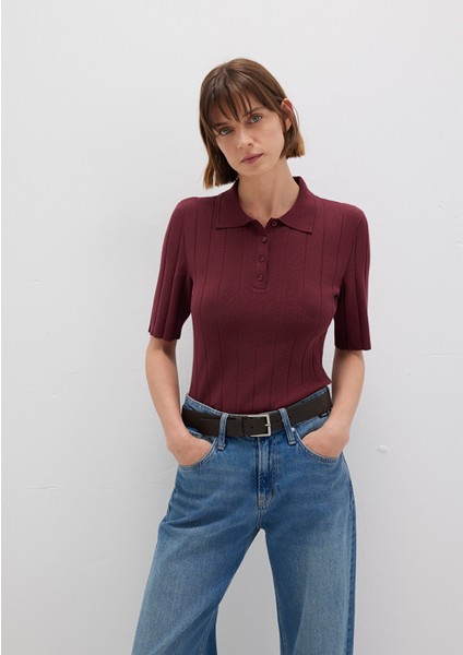 Bordo Triko Polo 1710682-70415