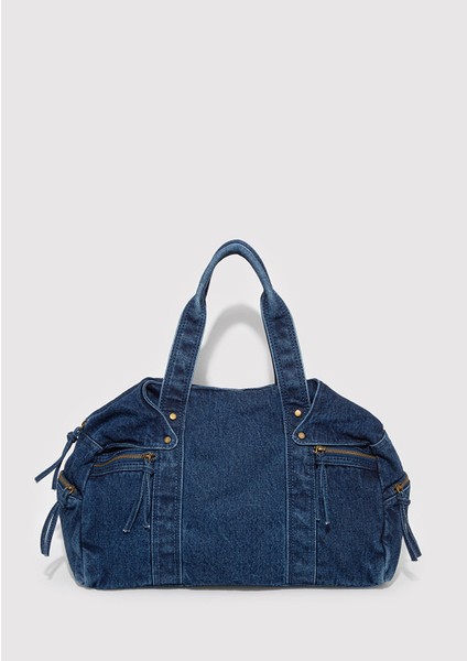 Denim Omuz Çantası 1913468-22189