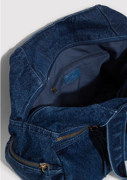 Denim Omuz Çantası 1913468-22189