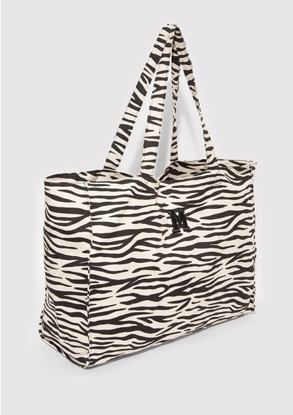 Zebra Desenli Omuz Çantası 1913329-30757