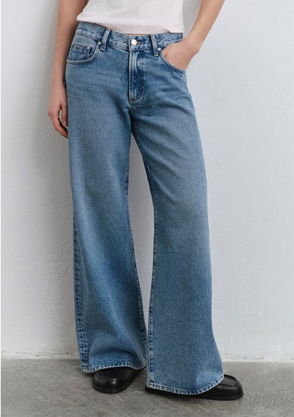 Sandy Extra 90s Açık Mavi Jean Pantolon 1012634-90598