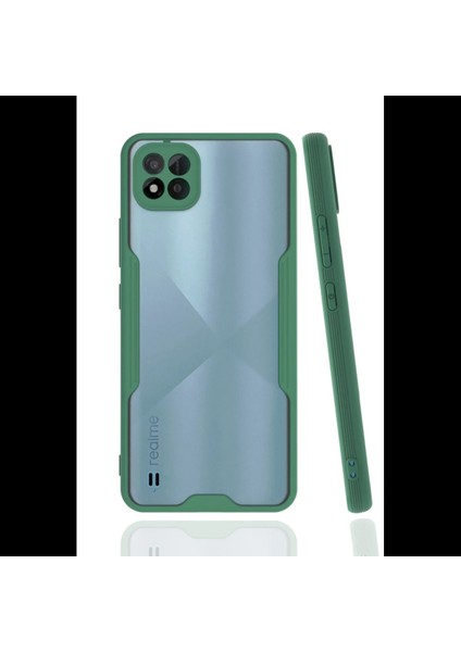 Realme C11 2021 Kılıf Platin Silikon