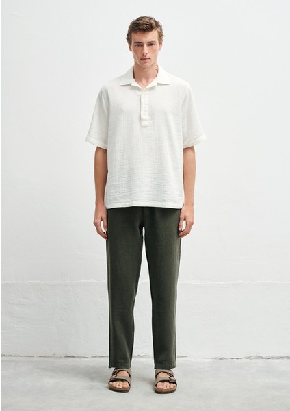 Ekru Polo Tişört 0211619-70057