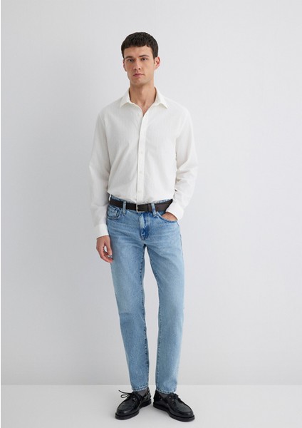 Ekru Gömlek 0211623-70057