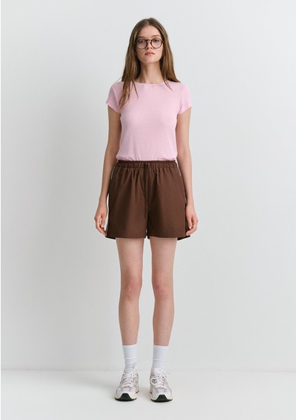 Kahverengi Şort 1410229-70242