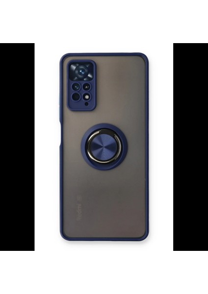 Xiaomi Redmi Note 11 Pro Kılıf Montreal Yüzüklü Silikon Kapak