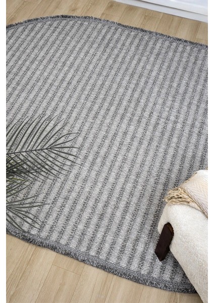 Oval Gri Halı Modern Oturma Odası Salon Mutfak Koridor Antre Balkon Çocuk Odası Halısı 0011 fırsatları