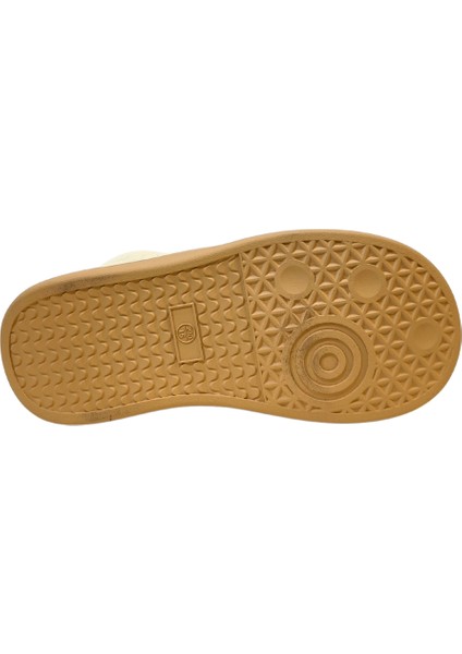 Kadın Kar Canavarı Aksesuarlı Bağcık Kapamalı Peluş Iç Astarlı Bilekte Casual Ayakkabı